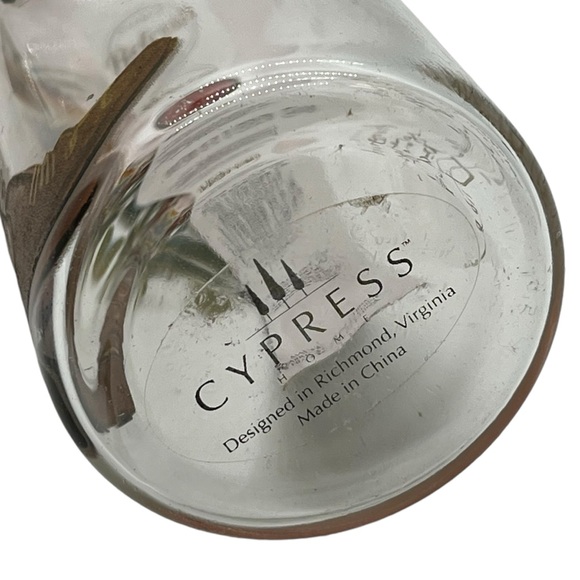 Cypress Refresh Home Western Floral Cowgirl Boot Glass Water Bottle 9" - Picture 4 of 9